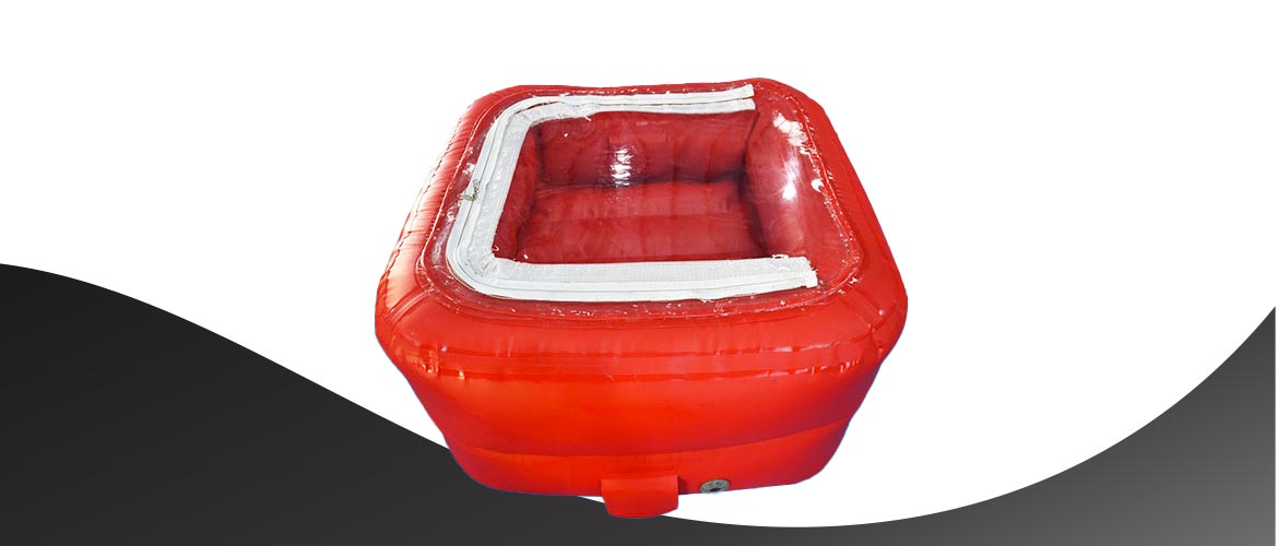 Inflatable airtight box