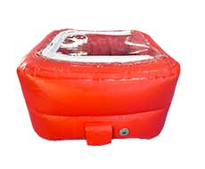 Inflatable airtight box