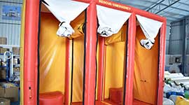 Decontamination shower