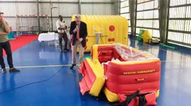 survival equipment inflatable bed