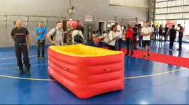 survival equipment inflatable bed