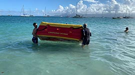 survival equipment inflatable bed