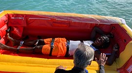 survival equipment inflatable bed