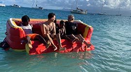 survival equipment inflatable bed