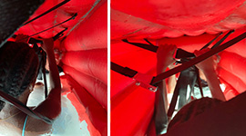 survival equipment inflatable bed